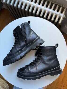 Camper Brutus Boots in Black - Size EU38 / US7,5